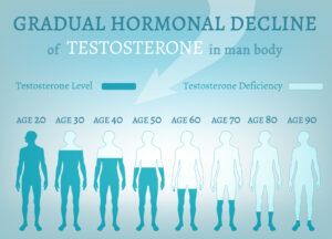 Men's hormonal health and testosterone decline